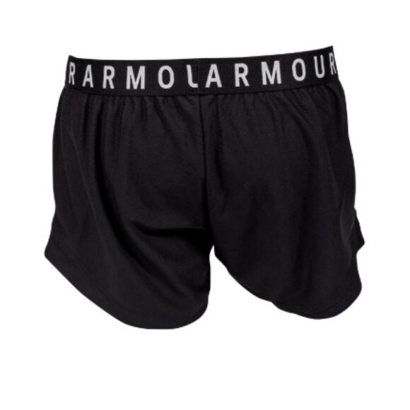 Brand New Ladies Under Armour Black Play-Up 3.0 Athletic Shorts. - Picture 3 of 3